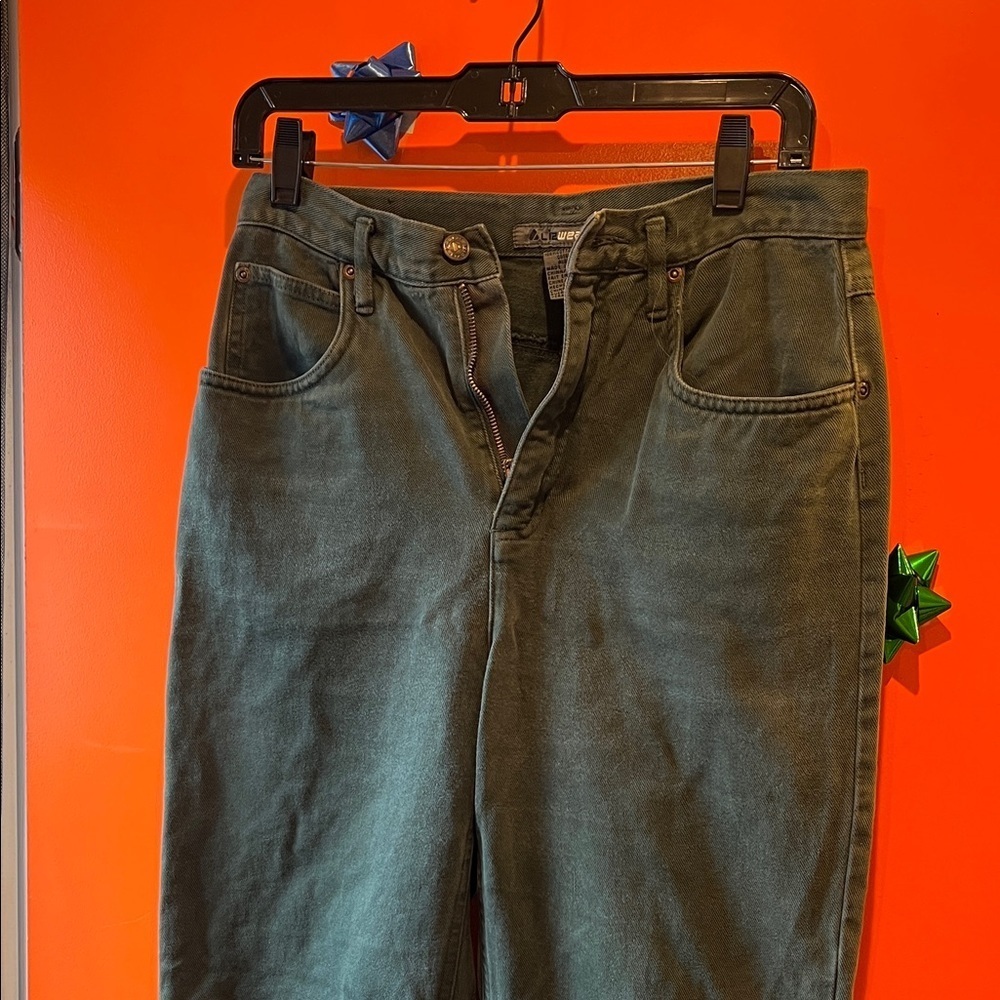 Lizwear Green Denim Jeans